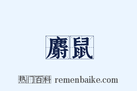 麝鼠是什么意思的图片